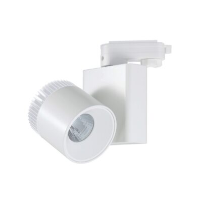 ΣΠΟΤ ΡΑΓΑΣ ΑΛΟΥΜΙΝΙΟΥ LED COB 220-240V 15W 4000K 1.200lm 24° IP20 ΛΕΥΚΟ  VK/04116/W/C/24 VK
