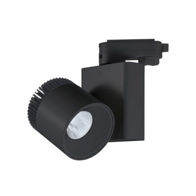 ΣΠΟΤ ΡΑΓΑΣ ΑΛΟΥΜΙΝΙΟΥ LED COB 220-240V 15W 3000K 1.200lm 24°  IP20 ΜΑΥΡΟ VK/04116/B/W/24 VK
