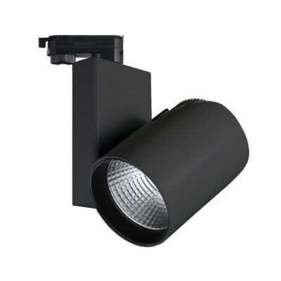 ΣΠΟΤ ΡΑΓΑΣ ΑΛΟΥΜΙΝΙΟΥ LED COB 220-240V 30W 3000K 2.400lm 36° IP20 ΜΑΥΡΟ VK/04117/B/W/36 VK
