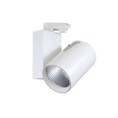 ΣΠΟΤ ΡΑΓΑΣ ΑΛΟΥΜΙΝΙΟΥ LED COB 220-240V 50W 3000K 4.000lm 36° IP20 ΛΕΥΚΟ  VK/04118/W/W/36  VK