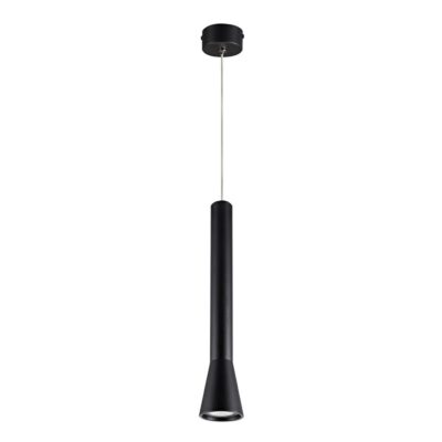 ΦΩΤΙΣΤΙΚΟ ΚΡΕΜΑΣΤΟ ΑΛΟΥΜΙΝΙΟΥ 240V GU10 MAX 35W IP20 6X150cm ΜΑΥΡΟ  VK/03105PE/B VK