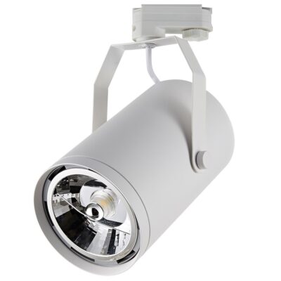 ΣΠΟΤ ΡΑΓΑΣ ΑΛΟΥΜΙΝΙΟΥ 240V GU10/R111 max50w L31cm IP20 ΛΕΥΚΟ  VK/03109TR/W VK