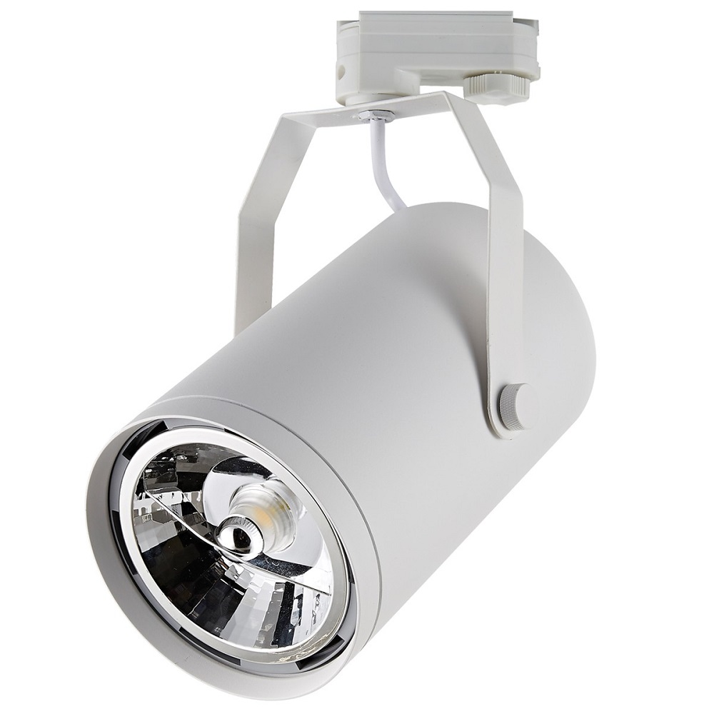 ΣΠΟΤ ΡΑΓΑΣ ΑΛΟΥΜΙΝΙΟΥ 240V GU10/R111 max50w L31cm IP20 ΛΕΥΚΟ VK/03109TR/W VK