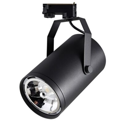 ΣΠΟΤ ΡΑΓΑΣ ΑΛΟΥΜΙΝΙΟΥ 240V GU10/R111 max50w L31cm IP20 ΜΑΥΡΟ  VK/03109TR/B VK