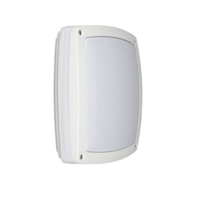 ΦΩΤΙΣΤΙΚΟ ΤΟΙΧΟΥ ΤΕΤΡΑΓΩΝΟ 240V MAX60W E27 IP54 30X30X10cm ΛΕΥΚΟ  VK/01078/W VK