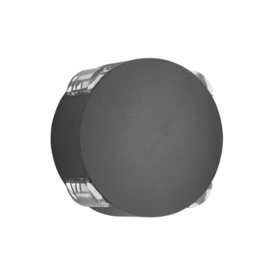 ΦΩΤΙΣΤΙΚΟ LED ΤΟΙΧΟΥ 220-240V 4W 3000K 110lm CRI>80 IP54 12X6cm ΑΝΘΡΑΚΙ  VK/02044/AN/W VK