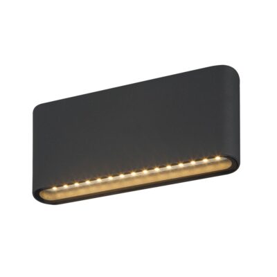 ΦΩΤΙΣΤΙΚΟ LED ΤΟΙΧΟΥ 220-240V 6W 3000K 1.095lm CRI>80 IP54 17.5X9.2X3.1cm ΑΝΘΡΑΚΙ  VK/02048/AN/W VK