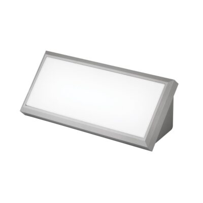 ΦΩΤΙΣΤΙΚΟ LED ΤΟΙΧΟΥ 230V 12W 4000K 1450lm CRI>80 IP65 26.5X9.8X9.9cm ΓΚΡΙ  VK/02067/G/C VK