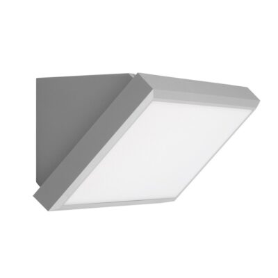 ΦΩΤΙΣΤΙΚΟ LED ΤΟΙΧΟΥ 230v 21w 4000K 2400lm CRI>80 IP65 32X13.8X13.9cm  ΓΚΡΙ  VK/02068/G/C VK