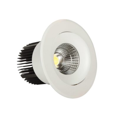 ΣΠΟΤ LED ΧΩΝΕΥΤΟ ΚΙΝΗΤΟ 20W 4000K 1.600lm 38° IP20 ΛΕΥΚΟ ΜΑΤ VK/04136/W/C VK