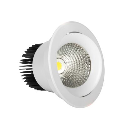 ΣΠΟΤ LED ΧΩΝΕΥΤΟ ΚΙΝΗΤΟ 30W 4000K 2.400lm 38° IP20 ΛΕΥΚΟ ΜΑΤ  VK/04137/W/C VK