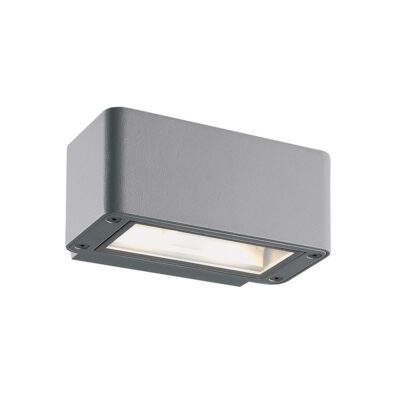 ΦΩΤΙΣΤΙΚΟ LED ΤΟΙΧΟΥ 100-240V 12W 3000K 385lm CRI>80 IP54 15X6.5X9cm ΑΝΘΡΑΚΙ  VK/02087/AN/W VK