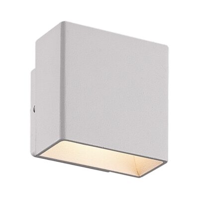 ΦΩΤΙΣΤΙΚΟ LED ΤΟΙΧΟΥ 220-240V 5W 3000K 158lm CRI>85 IP54 8.2X8.2X5.8cm ΛΕΥΚΟ  VK/02088/W/W VK