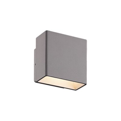 ΦΩΤΙΣΤΙΚΟ LED ΤΟΙΧΟΥ 220-240V 5W 3000K 158lm CRI>85 IP54 8.2X8.2X5.8cm ΑΝΘΡΑΚΙ  VK/02088/AN/W VK