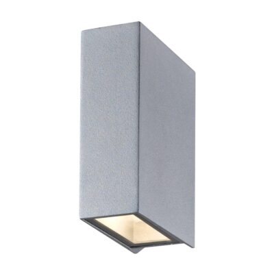 ΦΩΤΙΣΤΙΚΟ LED ΤΟΙΧΟΥ 100-240V 8W 3000K 346lm CRI>80 IP54 4.3X12.5X9cm ΓΚΡΙ  VK/02091/G/W VK