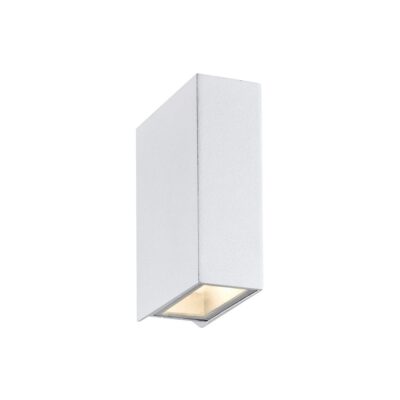 ΦΩΤΙΣΤΙΚΟ LED ΤΟΙΧΟΥ 100-240V 8W 3000K 346lm CRI>80 IP54 4.3X12.5X9cm  ΛΕΥΚΟ  VK/02091/W/W VK