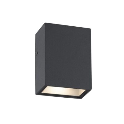 ΦΩΤΙΣΤΙΚΟ LED ΤΟΙΧΟΥ 100-240V 3W 3000K 85lm CRI>83 IP54 6.5X8.8X4cm  ΑΝΘΡΑΚΙ  VK/02092/AN/W VK