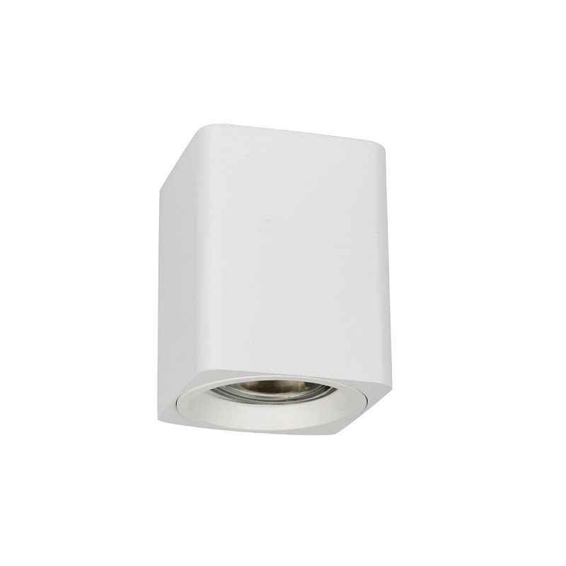 ΦΩΤΙΣΤΙΚΟ ΟΡΟΦΗΣ ΚΥΒΟΣ 65x85mm GU10 IP20 ΛΕΥΚΟ VK/03140/CE/W VK