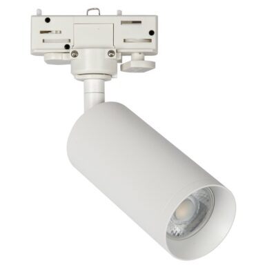 ΣΠΟΤ ΡΑΓΑΣ ΑΛΟΥΜΙΝΙΟΥ 240V GU10/PAR16 MAX 35W L32cm IP20 ΛΕΥΚΟ VK/04196/TR/W  VK