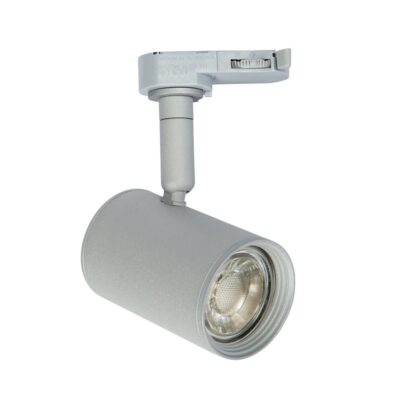 ΣΠΟΤ ΡΑΓΑΣ ΑΛΟΥΜΙΝΙΟΥ 240V GU10/PAR16 MAX35W L13.5cm IP20 ΓΚΡΙ  VK/04197TR/G/S VK