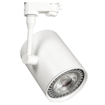 ΣΠΟΤ ΡΑΓΑΣ ΑΛΟΥΜΙΝΙΟΥ 240V GU10/R111 max50w L25cm IP20 ΛΕΥΚΟ VK/04199TR/W VK