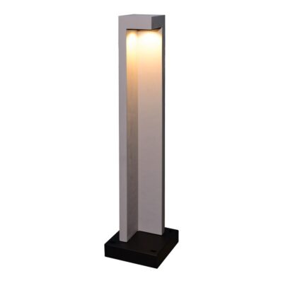 ΦΩΤΙΣΤΙΚΟ LED ΔΑΠΕΔΟΥ 220-240V 6.5W 3000K 450lm IP65 18X18X74cm ΓΚΡΙ  VK/02131/G/W/70 VK