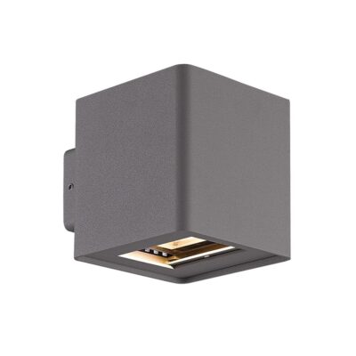 ΦΩΤΙΣΤΙΚΟ LED ΤΟΙΧΟΥ 100-240V 10W 3000K 883lm CRI>82 IP54 10X10.5X11.9cm ΑΝΘΡΑΚΙ  VK/02093/AN/W VK