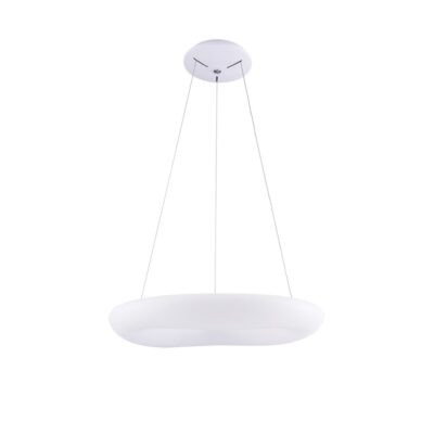 ΦΩΤΙΣΤΙΚΟ LED ΚΡΕΜΑΣΤΟ ΛΕΥΚΟ  220-240V 38W 3000K 1.900lm CRI>80 IP20   VK/04242/PE/W/W/45