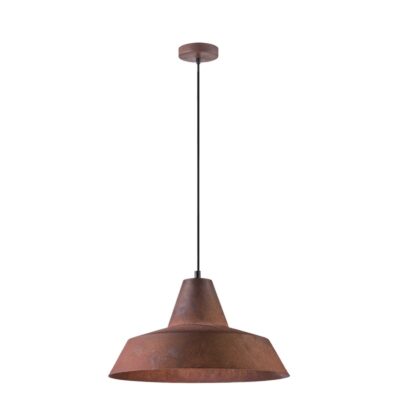 ΦΩΤΙΣΤΙΚΟ ΚΡΕΜΑΣΤΟ ΜΕΤΑΛΛΙΚΟ 240V E27 MAX40W IP20 30X18.5cm ΚΑΦΕ  ΣΚΟΥΡΙΑΣ  VK/03167/BR VK