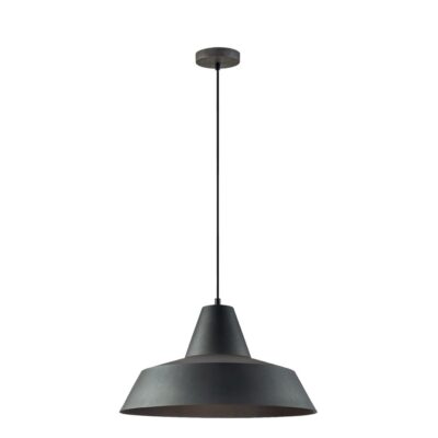 ΦΩΤΙΣΤΙΚΟ ΚΡΕΜΑΣΤΟ ΜΕΤΑΛΛΙΚΟ 240V E27 MAX 40W IP20 30X18.5Acm ΣΚΟΥΡΟ ΓΚΡΙ  VK/03167/G VK
