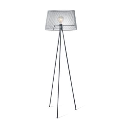 ΦΩΤΙΣΤΙΚΟ ΔΑΠΕΔΟΥ ΜΕΤΑΛΛΙΚΟ Ε27 IP20 Φ45x157cm ΓΚΡΙ VK/03169/G VK