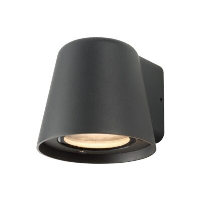 ΦΩΤΙΣΤΙΚΟ ΤΟΙΧΟΥ 220-240V MAX28W GU10 IP54 10X9X11cm ΑΝΘΡΑΚΙ  VK/01095/AN VK