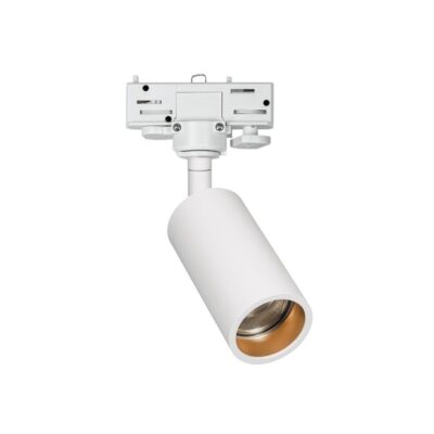 ΣΠΟΤ ΡΑΓΑΣ ΑΛΟΥΜΙΝΙΟΥ 230V GU10/PAR16 MAX35W L21cm IP20 ΛΕΥΚΟ  VK/03198TR/W VK