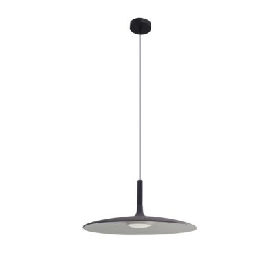 ΦΩΤΙΣΤΙΚΟ LED ΚΡΕΜΑΣΤΟ ΜΑΥΡΟ 220V 8W 3000K 900lm CRI>80 IP20 25cm  VK/04413PE/B/W/25