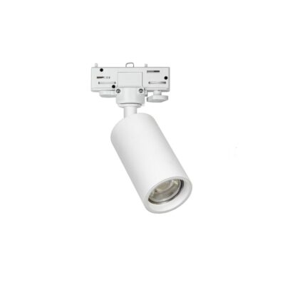 ΣΠΟΤ ΡΑΓΑΣ ΑΛΟΥΜΙΝΙΟΥ 230V GU10/PAR16 MAX35W L16cm IP20 ΛΕΥΚΟ  VK/04350G/TR/W VK
