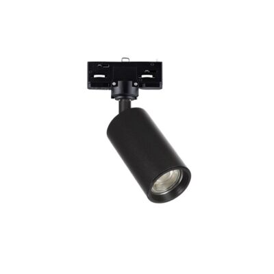 ΣΠΟΤ ΡΑΓΑΣ ΑΛΟΥΜΙΝΙΟΥ 230V GU10/PAR16 MAX35W L16cm IP20 ΜΑΥΡΟ  VK/04351G/TR/B VK