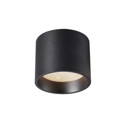 ΦΩΤΙΣΤΙΚΟ LED ΟΡΟΦΗΣ ΑΔΙΑΒΡΟΧΟ 220-240V 4W 4000K 200lm CRI>90 IP44 8.5cm ΜΑΥΡΟ VK/02169/CE/B/C/85