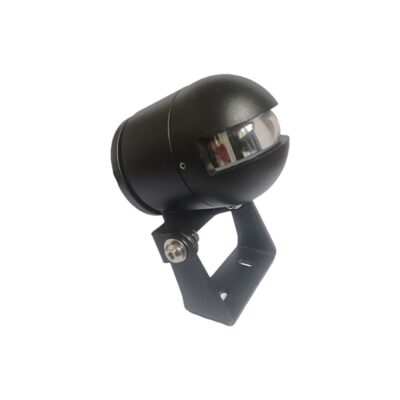 ΦΩΤΙΣΤΙΚΟ LED ΔΑΠΕΔΟΥ 1x3W 230V 3000K IP65 ø6x7.6cm ΜΑΥΡΟ VK/02176/B/W VK
