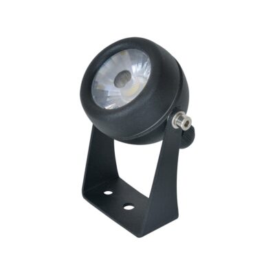 ΦΩΤΙΣΤΙΚΟ LED ΔΑΠΕΔΟΥ 5W 230V 4000K IP65 ø5.2x9cm ΜΑΥΡΟ VK/02177/B/C VK
