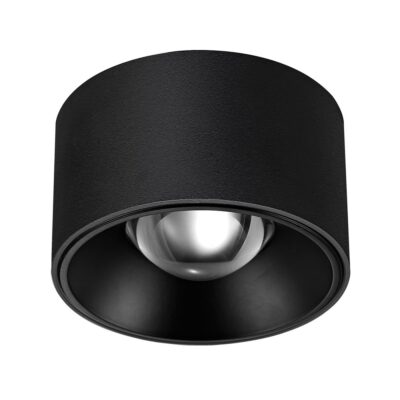 ΦΩΤΙΣΤΙΚΟ LED ΟΡΟΦΗΣ ΑΔΙΑΒΡΟΧΟ 220V 20W 3000K 1200lm CRI>90 IP54 9.5cm ΜΑΥΡΟ  VK/04451/B/W/95 VK