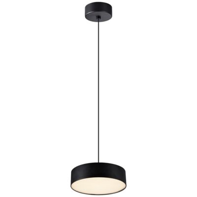 ΦΩΤΙΣΤΙΚΟ LED ΚΡΕΜΑΣΤΟ 220-240V 11W 3000K 1.243lm IP20 15x4cm ΜΑΥΡΟ