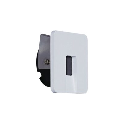 ΦΩΤΙΣΤΙΚΟ LED ΤΟΙΧΟΥ 200-240V 1W 3000K 127lm IP42 5.6X5.6X3cm ΛΕΥΚΟ  VK/02179/W/W VK