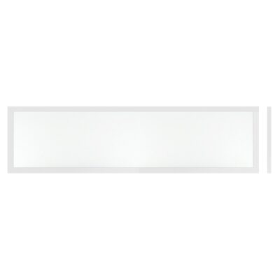 ΧΩΝΕΥΤΟ ΦΩΤΙΣΤΙΚΟ LED PANEL UGR<19 40W 3000K 4.000lm 90° IP40 119.5x29.5cm ΛΕΥΚΟ  VK/04426/W/W/19