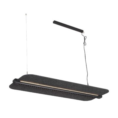 MUTE ΗΧΟΜΟΝΩΤΙΚΑ ΦΩΤΙΣΤΙΚΑ LED UP/DOWN 4000K 60W 7200lm ΜΑΥΡΟ-ΓΚΡΙ VK/04563/132/B-G/C/DA VK