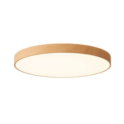 ΦΩΤΙΣΤΙΚΟ LED ΟΡΟΦΗΣ ΦΥΣΙΚΟ ΞΥΛΟ 3000K 80W DOWN 12W UP 6802lm 80cm   VK/04565/CE/WD/W/80