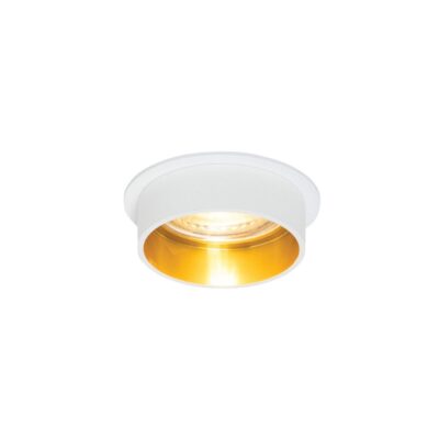 ΧΩΝΕΥΤΟ ΣΠΟΤ ΣΤΑΘΕΡΟ ΓΙΑ GU10/PAR16 MAX12W LED IP20 7x3.6cm VK/03307/WG