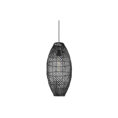 ΦΩΤΙΣΤΙΚΟ ΚΡΕΜΑΣΤΟ ΜΑΥΡΟ E27 MAX 20W LED IP20   VK/03323/PE/B/50