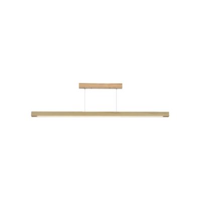 ΦΩΤΙΣΤΙΚΟ LED ΚΡΕΜΑΣΤΟ ΦΥΣΙΚΟ ΞΥΛΟ 3000Κ 23W 2830lm 120cm CRI>80 IP20  VK/04581/PE/NW/W/120