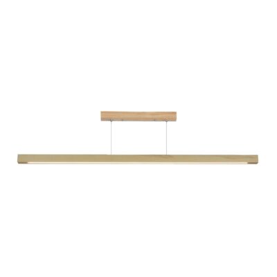ΦΩΤΙΣΤΙΚΟ LED ΚΡΕΜΑΣΤΟ ΦΥΣΙΚΟ ΞΥΛΟ 3000Κ 27W 3650lm 18cm CRI>80 IP20  VK/04581/PE/NW/W/180