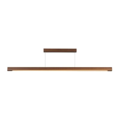 ΦΩΤΙΣΤΙΚΟ LED ΚΡΕΜΑΣΤΟ ΣΚΟΥΡΟ ΞΥΛΟ 3000Κ 27W 3650lm 180cm CRI>80 IP20  VK/04581/PE/DW/W/180